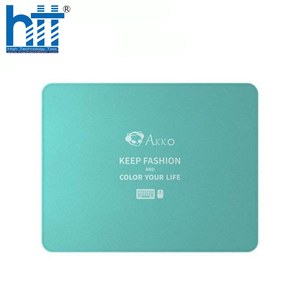 Bàn di chuột AKKO Color Series Tiffany Blue (M) - Phụ kiện máy tính chính hãng Hợp Thành Thịnh.