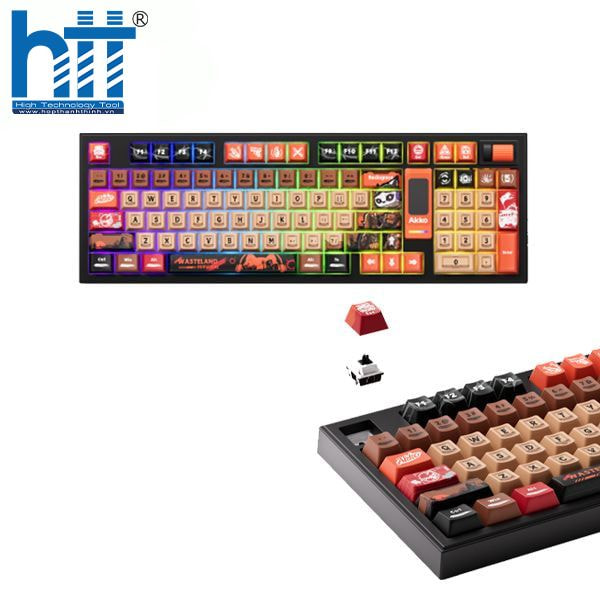 AKKO 5098B Wasteland Survival – Setup gaming nâng tầm cá tính.