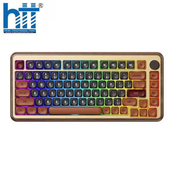 AKKO MU02 Autumn – Bàn phím gỗ cao cấp cho setup sang trọng.