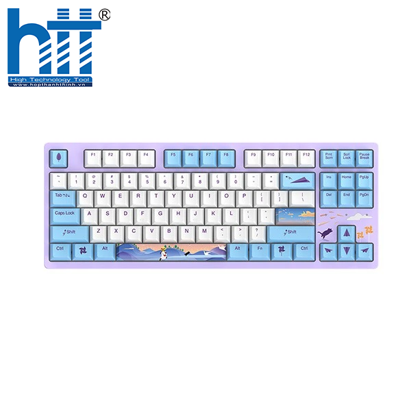 Dareu A87 Childhood – Bàn phím cơ Cherry MX Red chuẩn gaming.