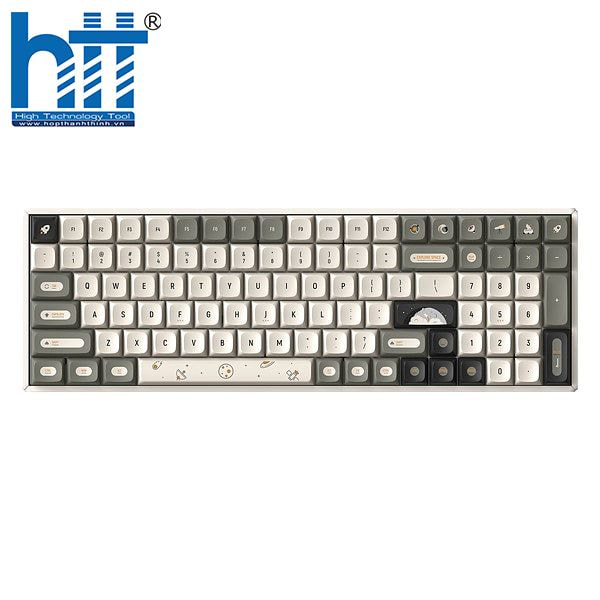 IQUNIX F97 Hitchhiker Cherry Brown — gõ êm, chuẩn dân chuyên.
