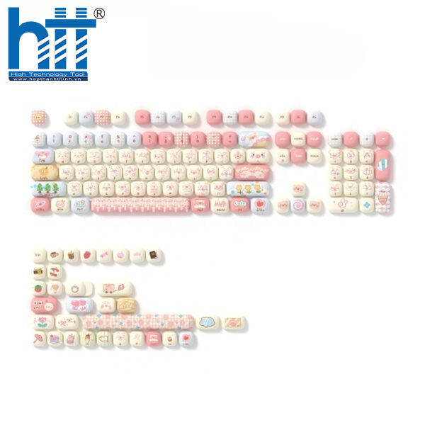 Thiết kế Piggy Party hồng pastel nổi bật.