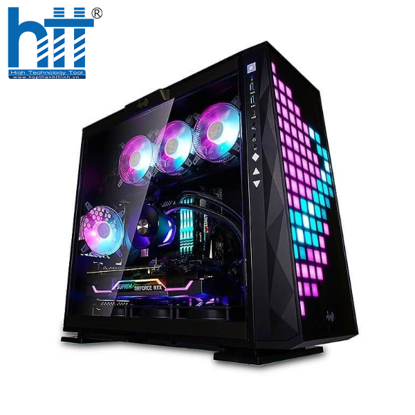 InWin 309 Gaming Edition Black – LED Pixel tạo khác biệt