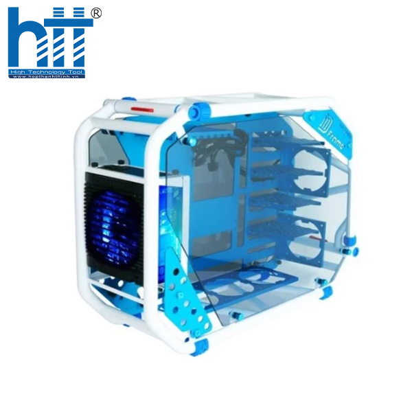 InWin D-Frame 2.0 White Blue – Đỉnh cao trưng bày PC
