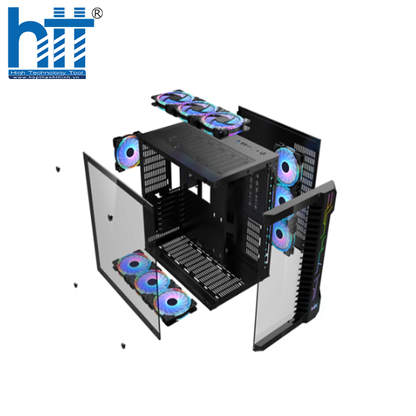Tối ưu airflow – nâng tầm cấu hình với MIK LV07 BLACK.