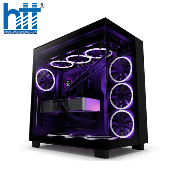 NZXT H9 Flow Black – Không gian rộng, airflow mạnh