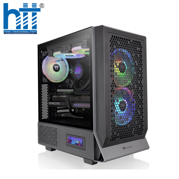 Thermaltake Ceres 300 TG ARGB Black – Mid Tower chuẩn E-ATX