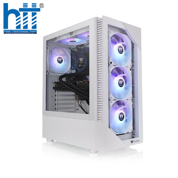 Thermaltake View 200 TG ARGB Snow – Build trắng cực chất.