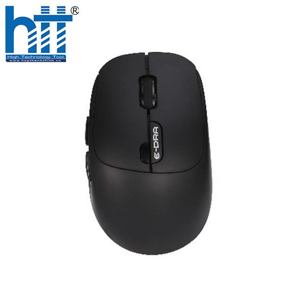 Chuột E-DRA EM605W Wireless Black – Kết nối kép tiện lợi