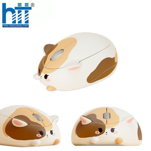 AKKO Cat Theme Mouse Calico – chuột mèo siêu dễ thương.