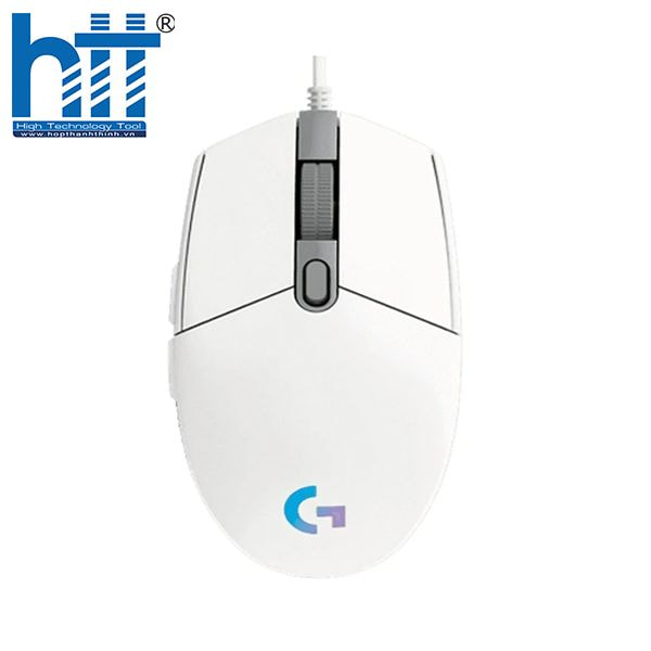 Chuột Logitech G102 LightSync White – RGB gaming nổi bật