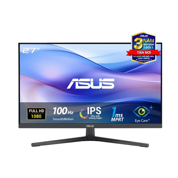 ASUS VU279CFE-B – 27 inch rộng rãi, mượt 100Hz