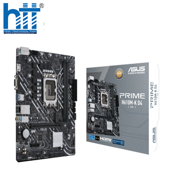 Thiết kế Micro ATX tối ưu không gian.