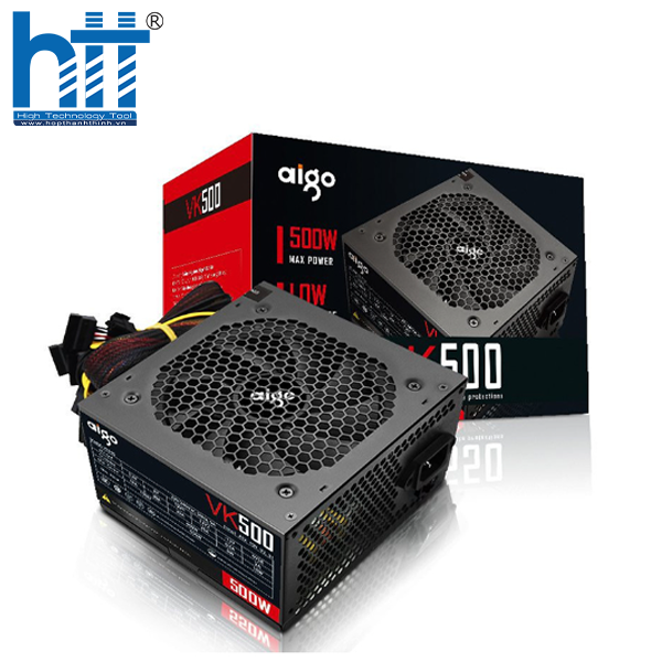 Công suất 500W đáp ứng đa dạng cấu hình.