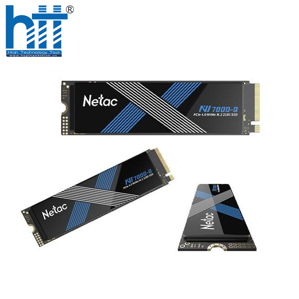 SSD Netac NV7000-Q 1TB đạt tốc độ đọc 7100MB/s và ghi 6200MB/s vượt trội.