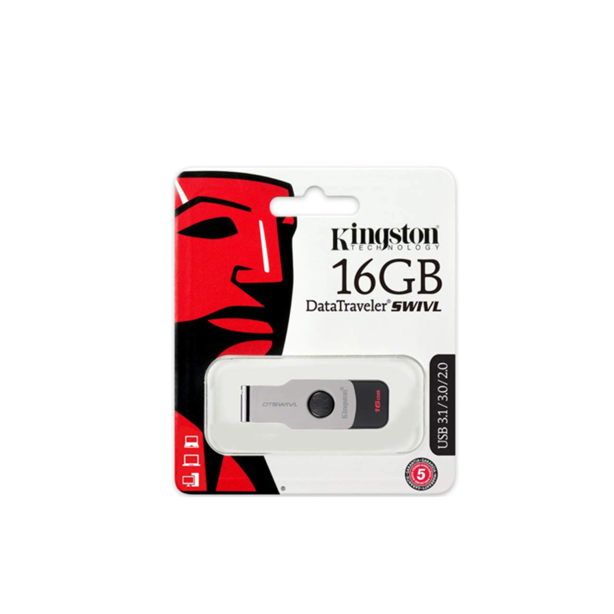 Lưu trữ nhanh hơn với tốc độ đọc lên đến 100MB/s, thiết kế xoay 360° tiện lợi.