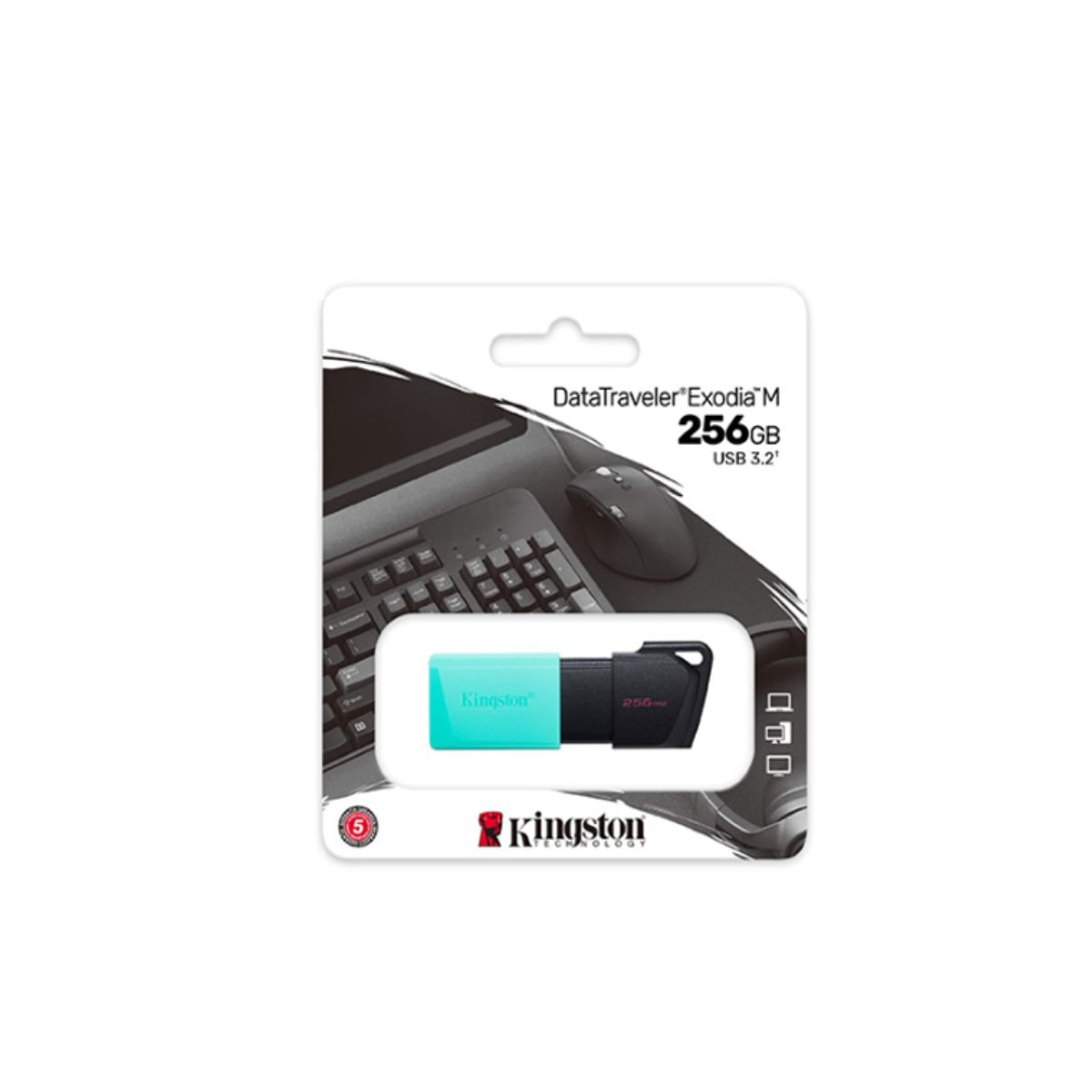 Dung lượng 256GB, tốc độ đọc lên đến 100MB/s, đáp ứng hoàn hảo nhu cầu học tập và làm việc.