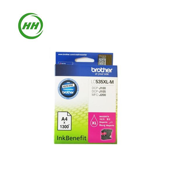 Hà Hưng - Mực in Brother LC-535XL-M màu đỏ 