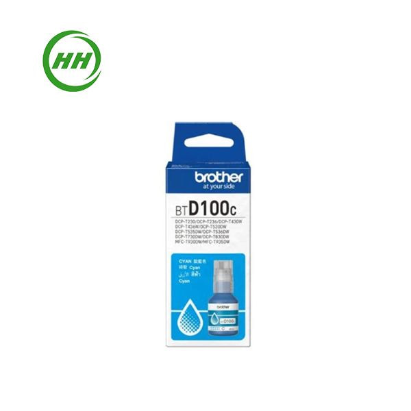 Hà Hưng - Mực in phun màu Brother BTD100C Cyan