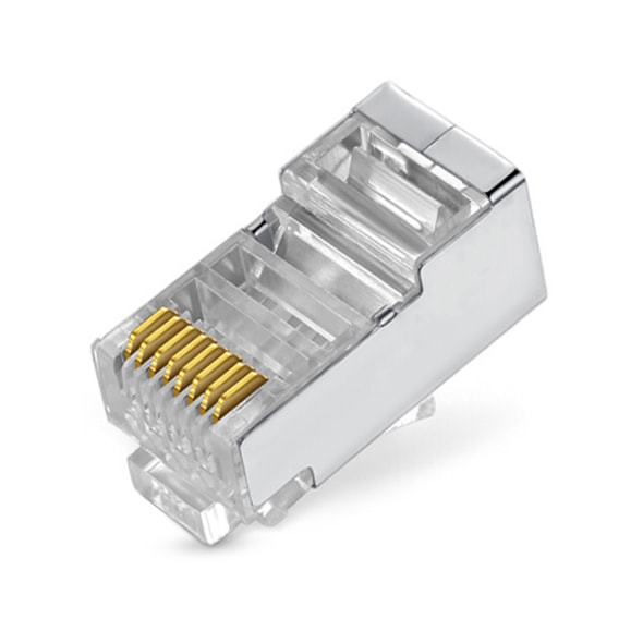 Đầu bấm mạng Cat6 bọc bảo vệ, 6U-568AB T-E275