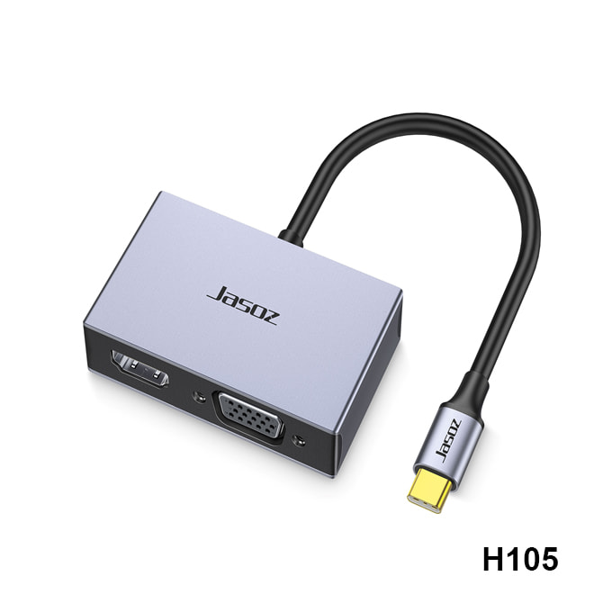 Bộ Chuyển Type-C 2 Trong 1 T-H105 18cm Chính Hãng