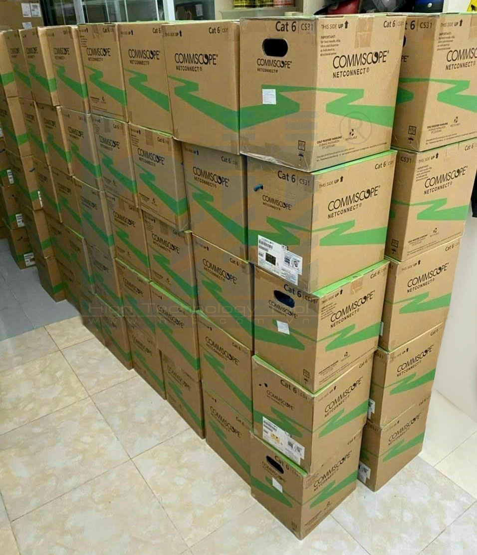 cáp mạng Commscope Cat6 UTP 1427254-6 giá tốt tại Hợp Thành Thịnh