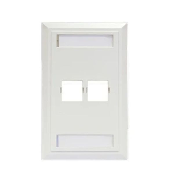 Mặt ổ cắm mạng Faceplates 124-15101WH Norden