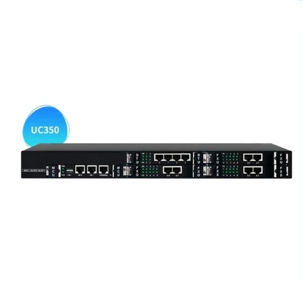 Tổng đài IP Dinstar UC350 Pro v3 – Tổng đài VoIP doanh nghiệp, hệ thống liên lạc IP chính hãng, hiệu suất cao, bảo mật tốt