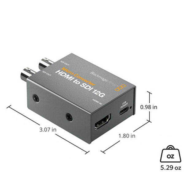 Chuyển HDMI sang SDI dễ dàng với 12G Converter
