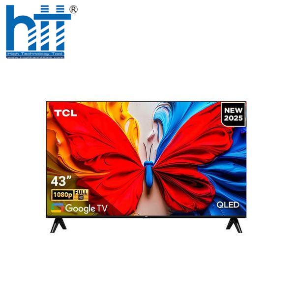 Google Tivi QLED TCL 43S5K viền mỏng, thiết kế tinh tế phù hợp mọi không gian