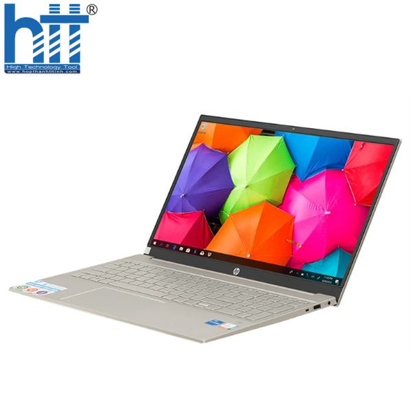 Thiết kế kim loại chắc chắn, sang trọng và bền bỉ của HP Pavilion 15 eg0513TU.