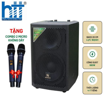 Hợp Thành Thịnh - Loa Kéo Nanomax S-01 Bass 20cm 680w