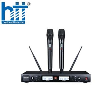 Hợp Thành Thịnh - Bộ micro không dây cầm tay UHF kênh kép TS-8808HH