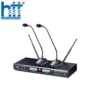 Hợp Thành Thịnh - Bộ micro hội nghị không dây UHF kênh kép TS-8807TT