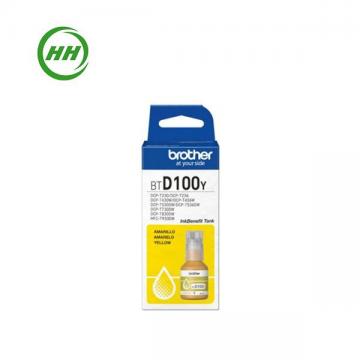 Mực in phun màu Brother BTD100Y Yellow (dùng cho máy DCP-T230/T430W/T530DW/T730DW/T830DW/MFC-T930DW - 5000 trang)