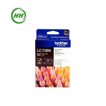 Mực in Brother LC 73 Black Ink Cartridge (LC73Bk) cho máy MFC-J430W, MFC-J625DW, MFC-J6510DW/ 6710DW, 6910DW - 600 trang