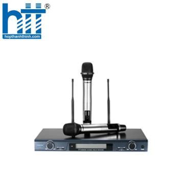Bộ micro không dây cầm tay UHF kênh kép X5
