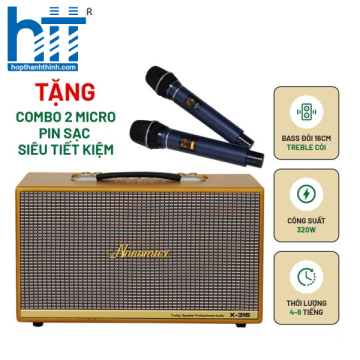Loa Karaoke Xách Tay Nanomax X-316 Bass