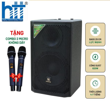 Loa Kéo Nanomax S-02 Bass 25cm 820w
