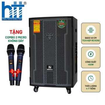 Loa Kéo Nanomax K-1200 Bass 40cm 450w