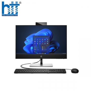 Máy tính AIO HP ProOne 440 G9 8W8K9PA (i3 13100T/ 8GB/ 256GB SSD/ 23.8inch/ Key/ Mouse/ Win11/ Black/ 1Y)