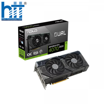 Card màn hình ASUS Dual GeForce RTX 4070 SUPER EVO OC Edition 12GB GDDR6X (DUAL-RTX4070S-O12G-EVO)
