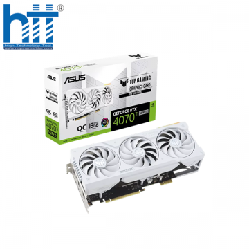 Card màn hình ASUS TUF Gaming GeForce RTX 4070 Ti SUPER BTF White OC Edition 16GB GDDR6X (TUF-RTX4070TIS-O16G-BTF-WHITE)