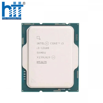 Bộ vi xử lý Intel Core i3 13100 / 3.4GHz Turbo 4.5GHz / 4 Nhân 8 Luồng / 12MB / LGA 1700