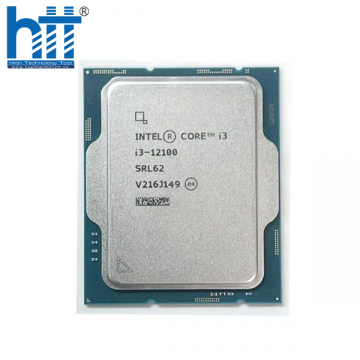 Bộ vi xử lý Intel Core i3 12100 / 3.3GHz Turbo 4.3GHz / 4 Nhân 8 Luồng / 12MB / LGA 1700