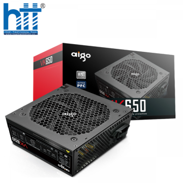 Nguồn máy tính AIGO VK650 - 650W (85 Plus/ Active PFC/ Single Rail)