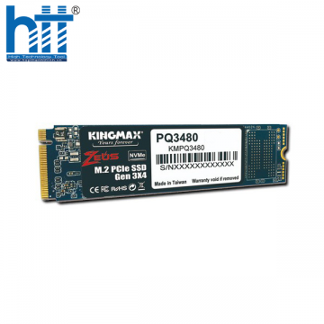 Ổ Cứng SSD KINGMAX ZEUS PQ3480 128GB M.2 2280 PCIE NVME GEN 3X4 (ĐỌC 1800MB/S - GHI 550MB/S) - (KMPQ3480 - 128G4)