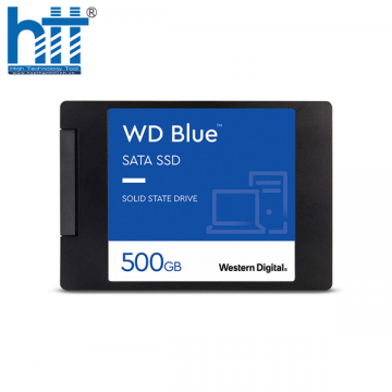 Ổ Cứng SSD WD SA510 BLUE 500GB SATA 2.5 INCH (ĐỌC 560MB/S - GHI 510MB/S) - (WDS500G3B0A )