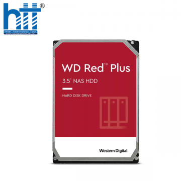 Ổ Cứng HDD WD 8TB RED PLUS 3.5 INCH, 5640RPM, SATA, 128MB CACHE (WD80EFPX)