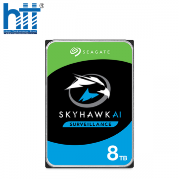 Ổ Cứng HDD SEAGATE SKYHAWK AI 8TB 3.5 INCH, 7200R, SATA, 256MB CACHE (ST8000VE001)